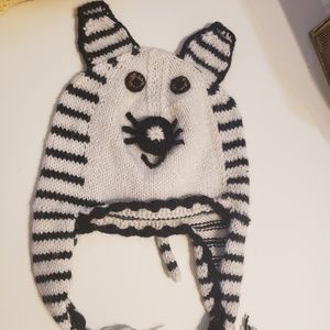 Alpaca White cat Chuyo Cap